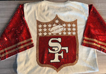Load image into Gallery viewer, Sequin San Francisco 49ers Dress