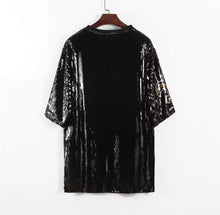 Load image into Gallery viewer, New Orleans Saints Sparkly Sequin Dress