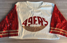Load image into Gallery viewer, Sequin San Francisco 49ers Dress