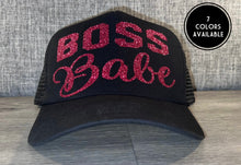 Load image into Gallery viewer, Boss Babe Trucker Hat