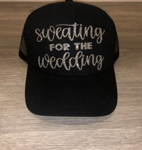 Sweating for the Wedding Trucker Hat