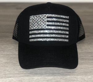 American Flag Trucker Hat