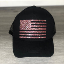 Load image into Gallery viewer, American Flag Trucker Hat