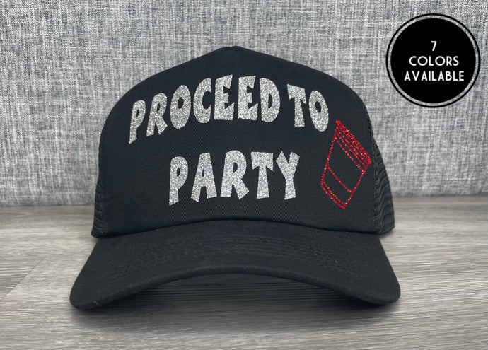 Proceed To Party Toby Keith Trucker Hat