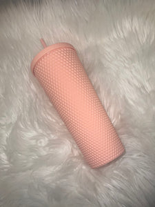 Light Pink Studded Tumbler