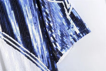 Load image into Gallery viewer, Sequin Dallas Cowboys Dress