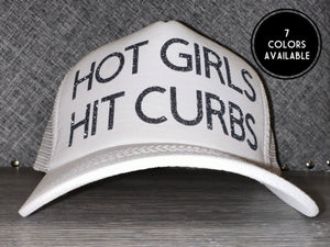 Hot Girls Hit Curbs Trucker Hat